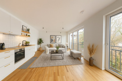 Lichtdurchflutetes Wohnen mit Stil - Moderne 3-Zimmer-Neubauwohnung von 2024 3 zimmer