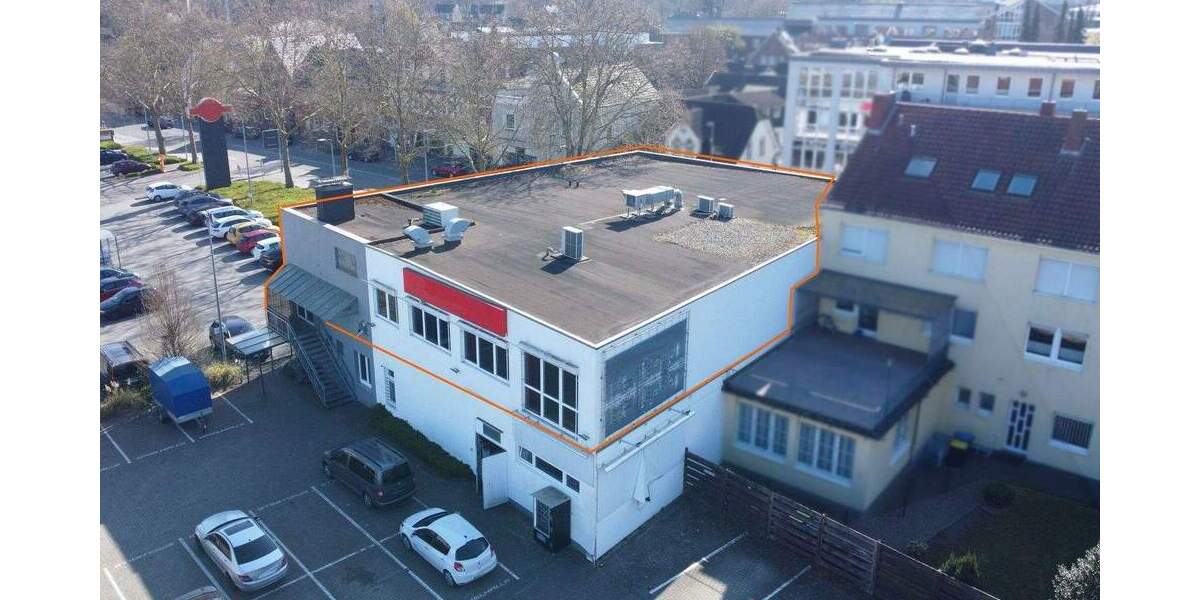 große Gewerbefläche mit vielen Möglichkeiten im 1. Obergeschoss stadtzentral von Rheine zu mieten! zimmer