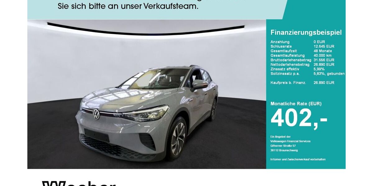 VW ID.4 52.918 km 26.890 &euro; Calw 75365