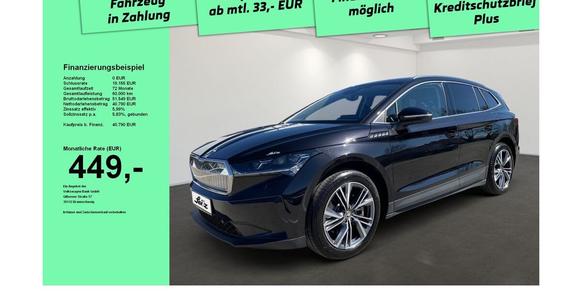 Skoda Enyaq 24.510 km 40.790 &euro; Leutkirch 88299