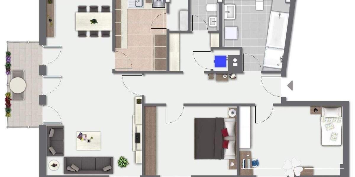 Etagenwohnung Walldürn - 3 Zimmer, 100 m&sup2;, 215.000&euro; | Angebot:25777967
