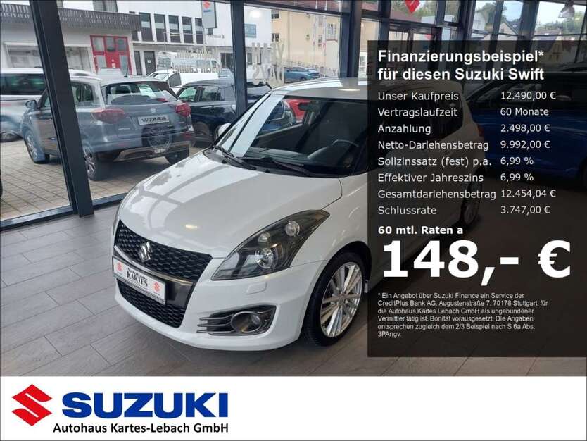 Suzuki Swift 65.985 km 12.490 € Lebach 66822