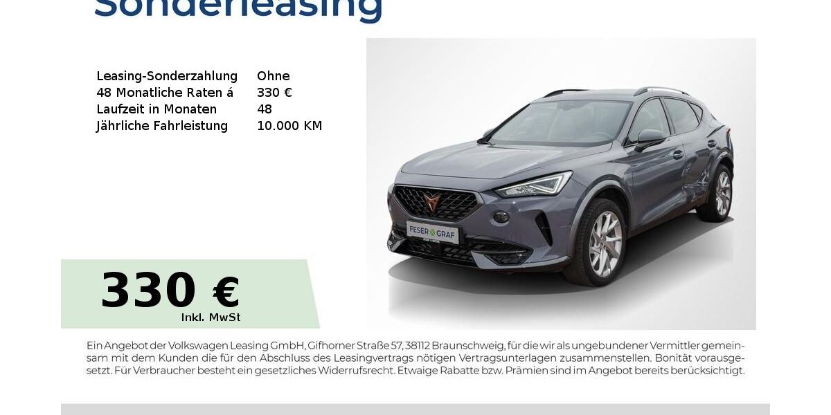 Cupra Formentor 37.017 km 26.940 &euro; Bernburg 06406