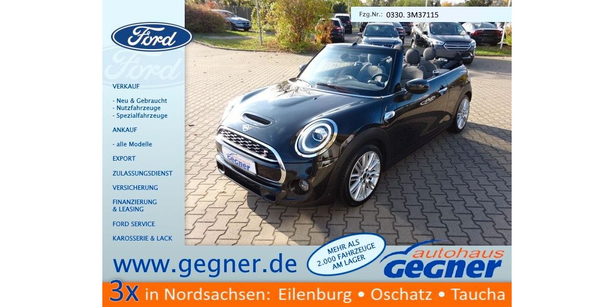 Mini Cooper S Cabrio 31.268 km 21.740 &euro; Eilenburg 04838