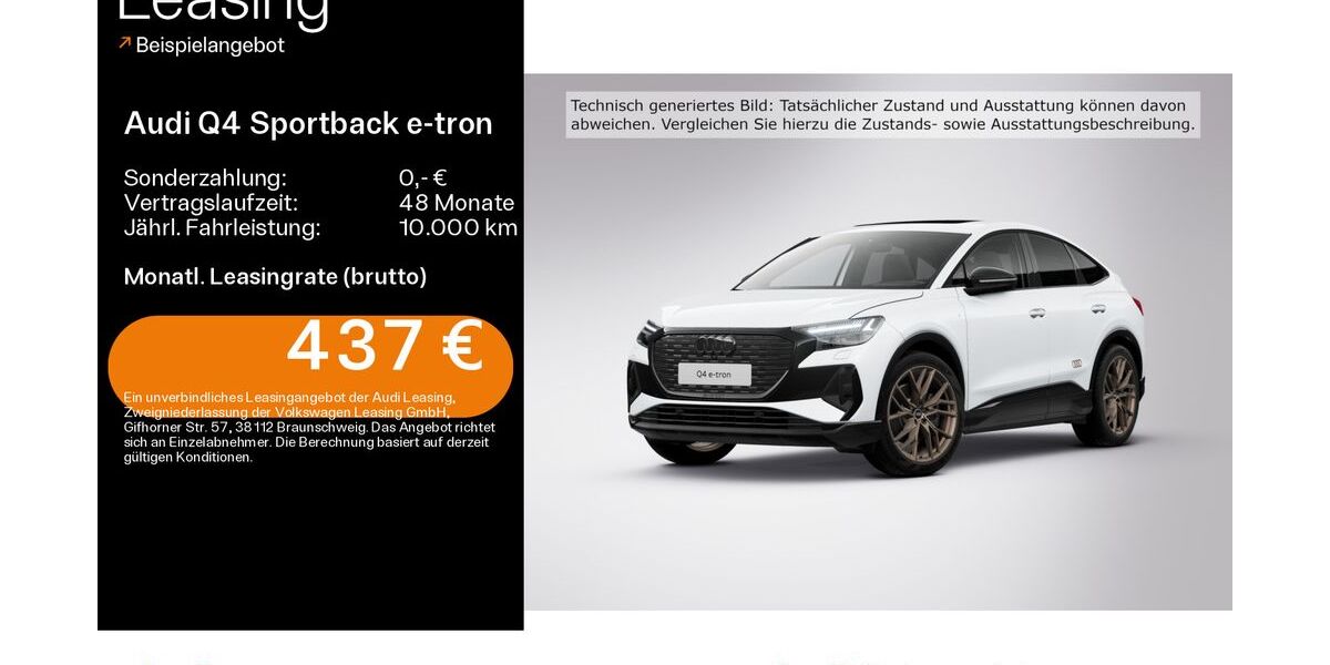 Audi Q4 e-tron 9.772 km 50.990 € Hofheim 65719