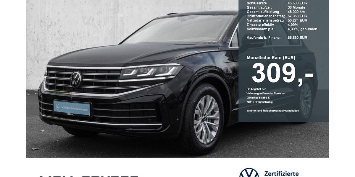 VW Touareg 13.450 km 65.880 &euro; Düsseldorf 40474