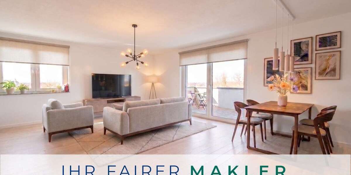 Etagenwohnung Lilienthal Falkenberg - 3 Zimmer, 115 m&sup2;, 535.000&euro; | Angebot:27072141