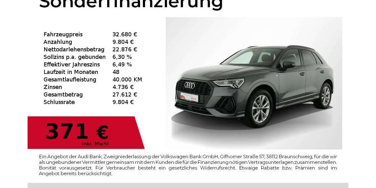 Audi Q3 24.600 km 32.680 &euro; Nürnberg 90411
