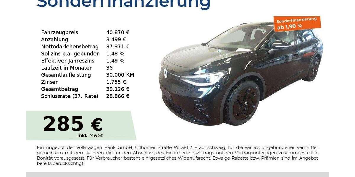 VW ID.4 17.852 km 40.870 &euro; Fürth 90763