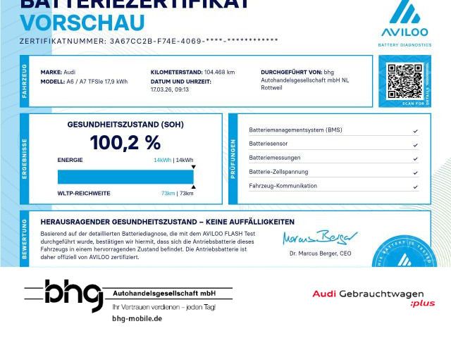 Audi A6 104.468 km 42.730 &euro; Rottweil 78628