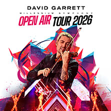 David Garrett & Band - Millennium Symphony Open Air Tour 2026 16.07.2026 Trinkkuranlage Bad Nauheim