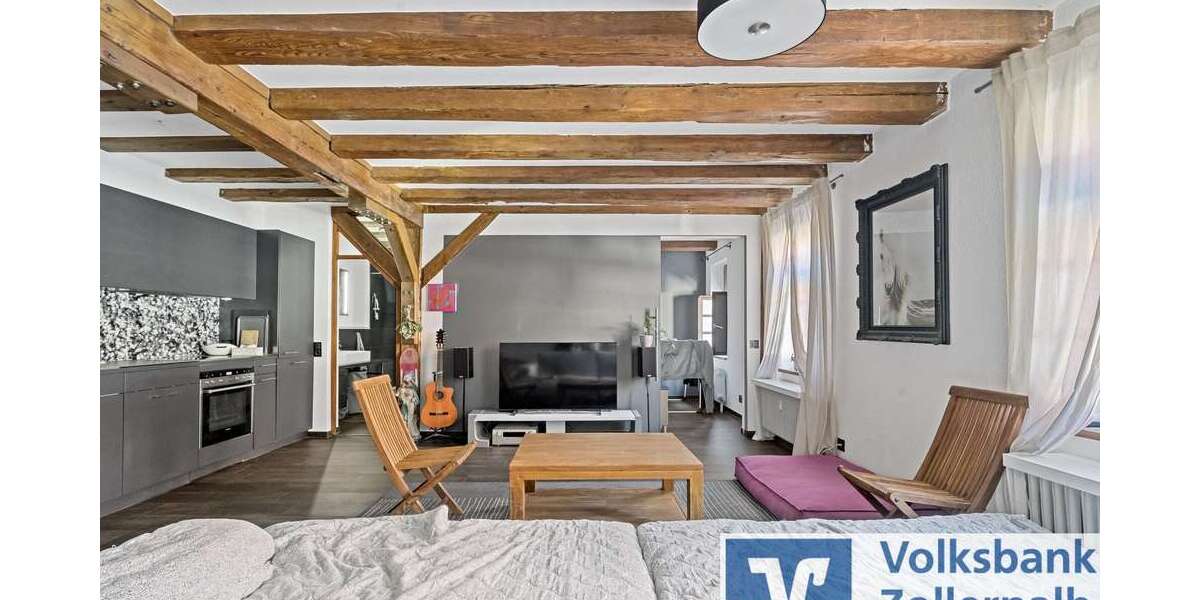 Etagenwohnung Balingen - 2.5 Zimmer, 63 m&sup2;, 225.000&euro; | Angebot:27112441