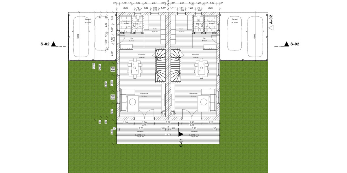 Doppelhaushälfte Flachslanden - 4 Zimmer, 140 m&sup2;, 439.000&euro; | Angebot:25366135