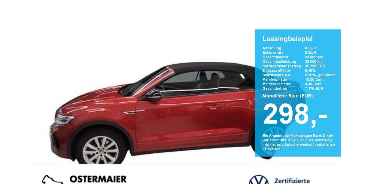 VW T-Roc 16.170 km 35.750 &euro; Mühldorf am Inn 84453