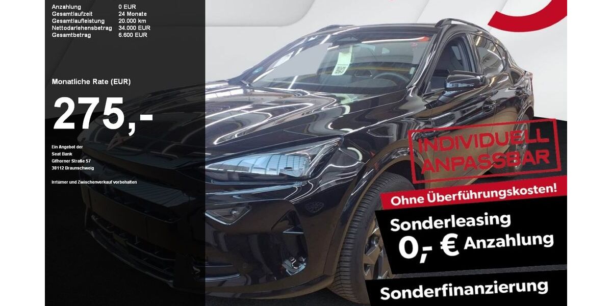 Cupra Formentor 19.100 km 33.840 &euro; Wackersdorf 92442