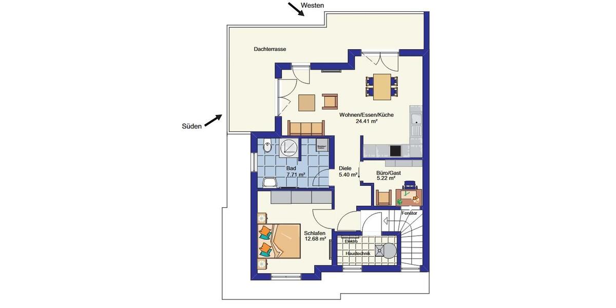 Einfamilienhaus Unkel - 3 Zimmer, 67 m&sup2;, 770&euro; | Angebot:24679102