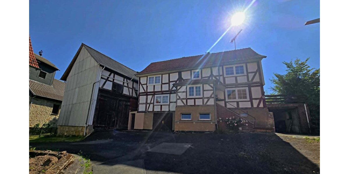 Bebra-OT, EFH + Scheune - Einfamilienhaus Bebra Imshausen | Angebot:27053368