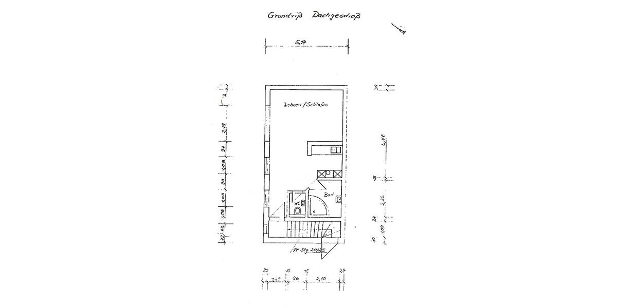 Kleines Hinterhaus auf 2 Etagen m. Grünfläche in Gera-Zwötzen! - Maisonettenwohnung Gera Zwötzen | Angebot:27341569