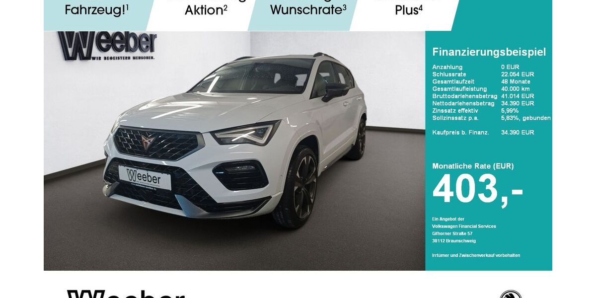 Cupra Ateca 25.318 km 34.390 &euro; Leonberg 71229