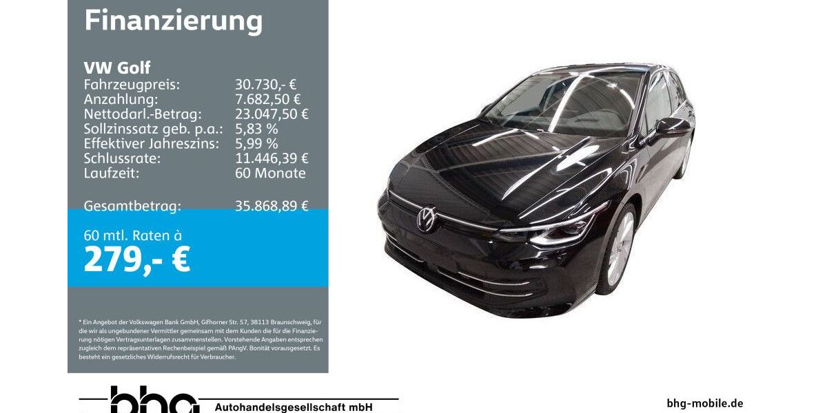 VW Golf 1.828 km 30.730 &euro; Rottweil 78628