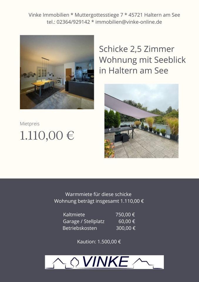 Schicke Wohnung mit Blick auf den See zimmer