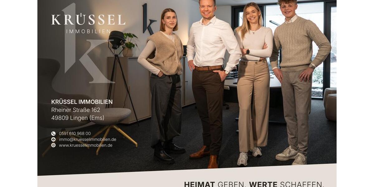 Reihenhaus Lingen (Ems) Damaschke - 3.5 Zimmer, 120 m&sup2;, 1.380&euro; | Angebot:25715957