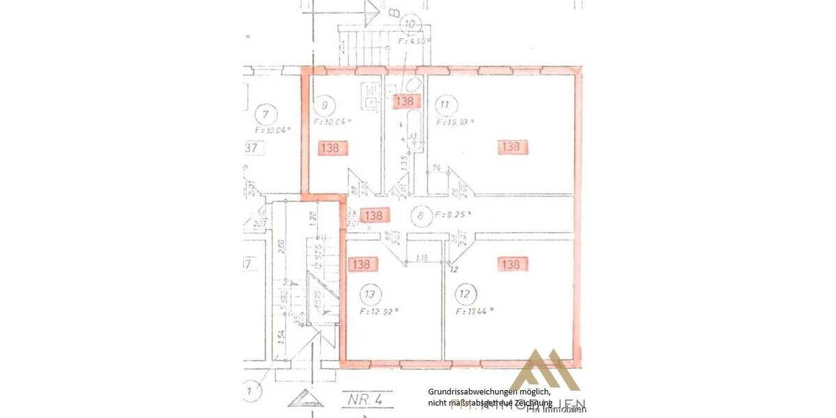Etagenwohnung Sande - 3 Zimmer, 74 m&sup2;, 105.000&euro; | Angebot:26703652