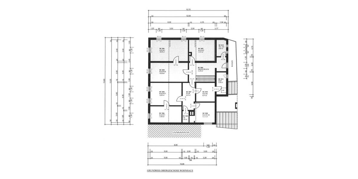 Denkmalgeschütztes Anwesen mit Gastronomie, Wohnungen und Scheune im Stadtzentrum von Herzogenaurach zimmer