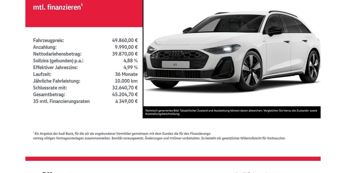 Audi A5 15.485 km 49.860 &euro; Nordhausen 99734