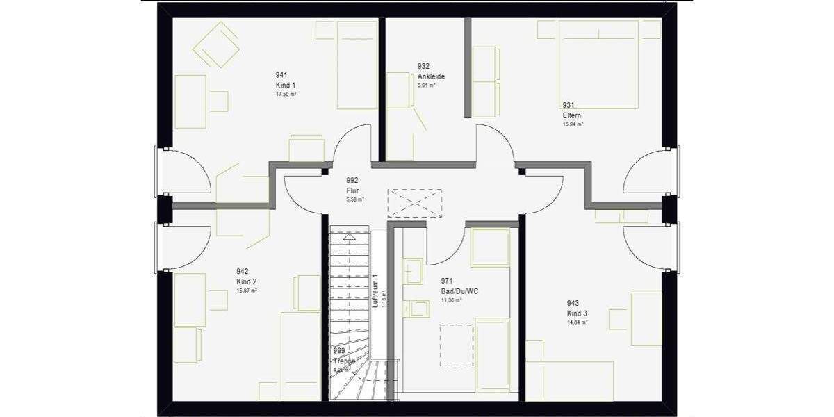Einfamilienhaus Mössingen Talheim - 6 Zimmer, 185 m&sup2;, 537.219&euro; | Angebot:25733726