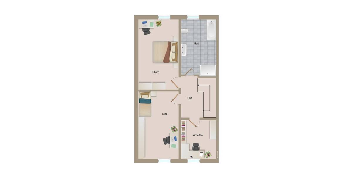 Reihenendhaus Schortens Heidmühle - 4 Zimmer, 105 m&sup2;, 280.000&euro; | Angebot:26486403