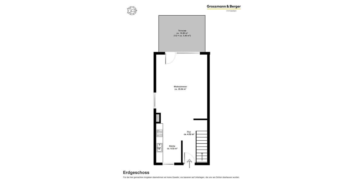 Reihenendhaus Hamburg Sülldorf - 2 Zimmer, 68 m&sup2;, 430.000&euro; | Angebot:24696397