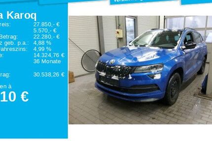 Skoda Karoq 52.684 km 27.850 &euro; Frankfurt 60326