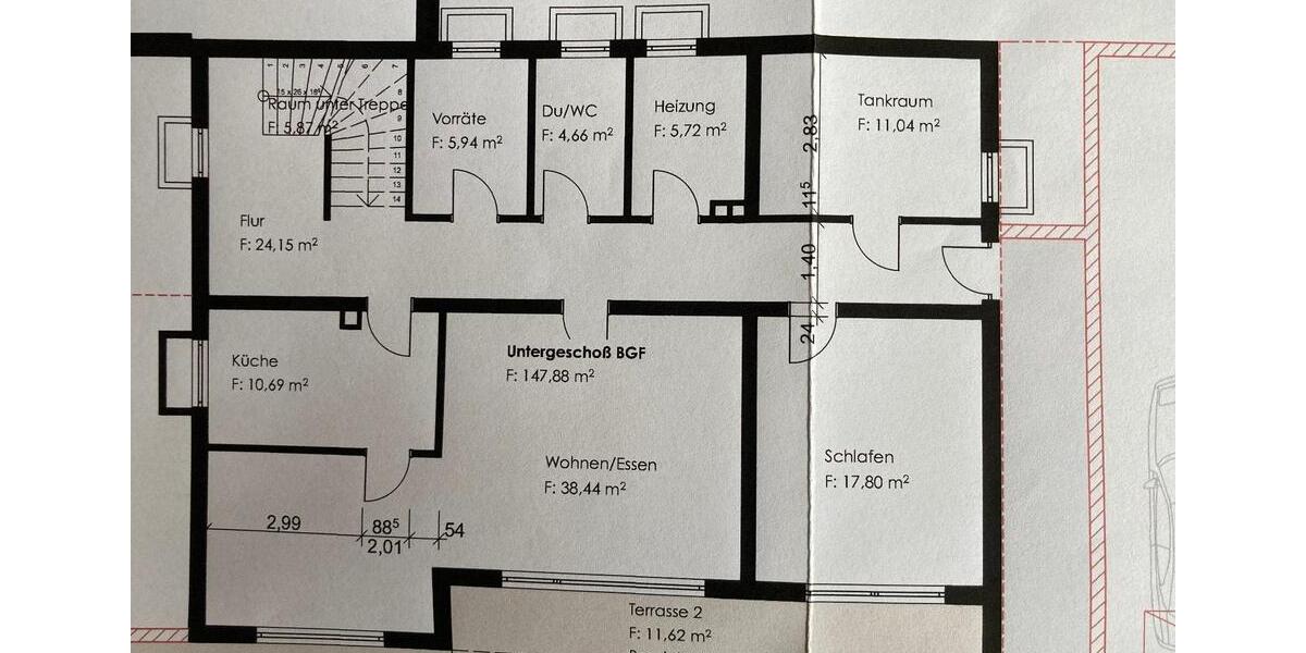 Erdgeschoßwohnung Bonstetten - 2.5 Zimmer, 90 m&sup2;, 800&euro; | Angebot:26409175