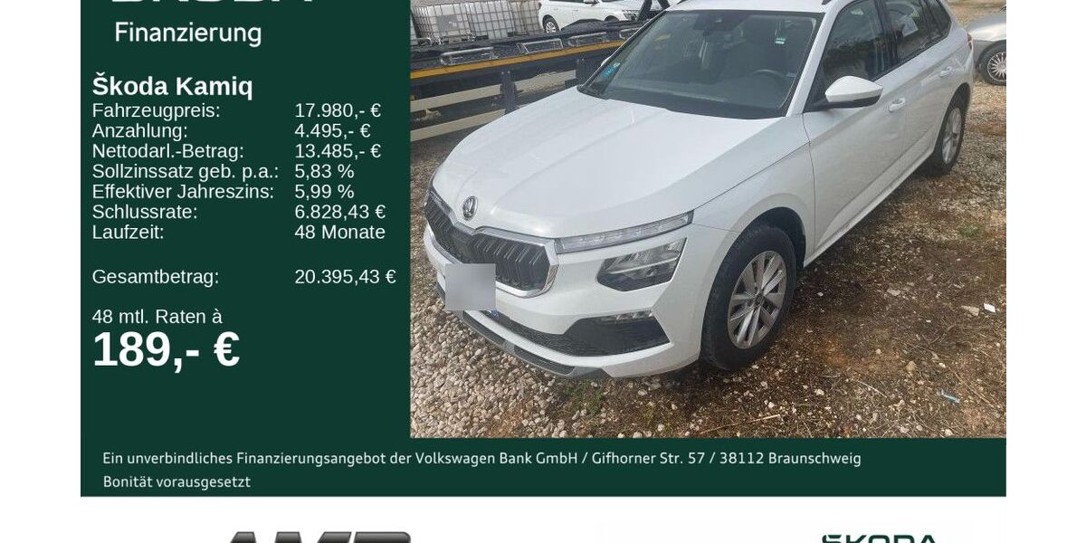 Skoda Kamiq 15.090 km 17.980 &euro; Borna 04552