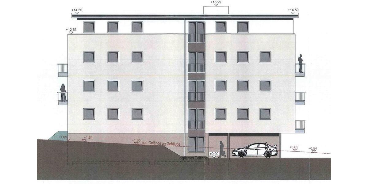 Erdgeschoßwohnung Hünfeld - 2 Zimmer, 75 m&sup2;, 292.950&euro; | Angebot:27216226
