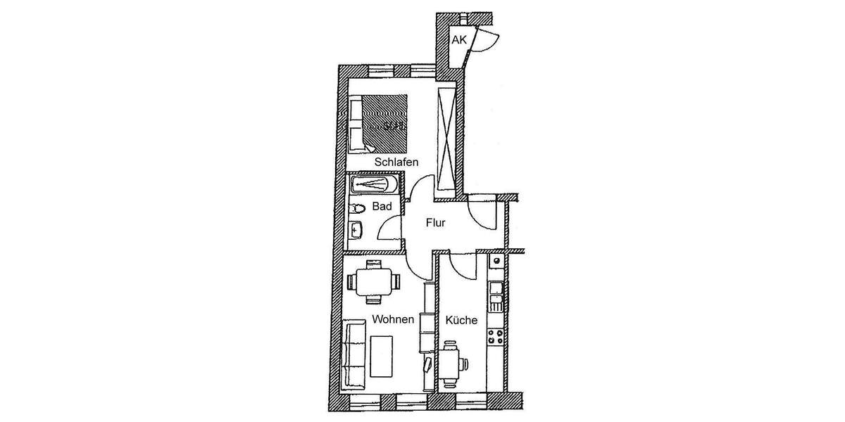 Wunderschönes Leutzsch...Wohnung in der Belle Étage! 2 zimmer