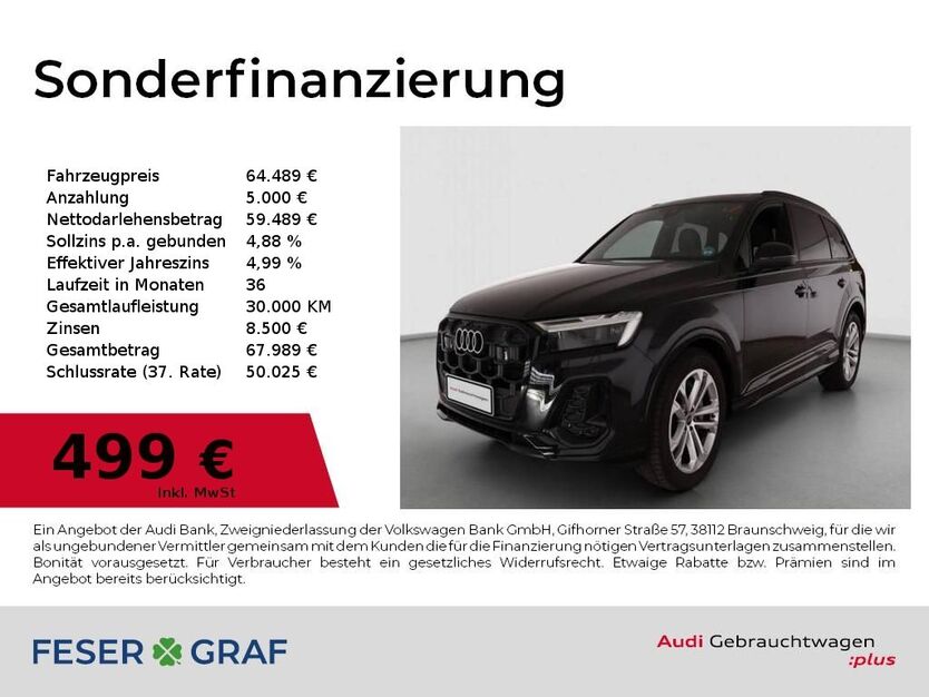 Audi Q7 32.482 km 64.489 € Lauf an der Pegnitz 91207