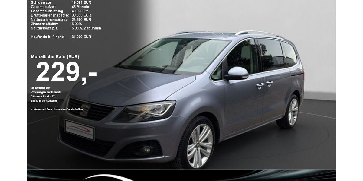 Seat Alhambra 70.074 km 31.620 &euro; Baden-Baden 76530