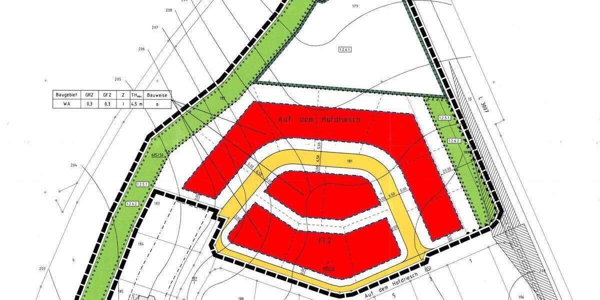 Grundstück zu verkaufen in Laubach 81.696 € 592 m² zimmer
