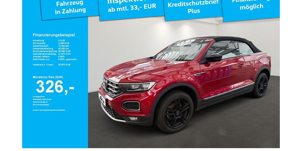 VW T-Roc 21.000 km 20.870 &euro; Lindenberg 88161