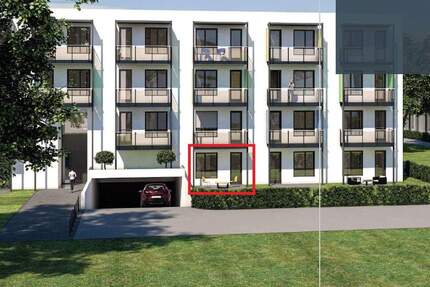 Terrassen-Apartment mit u. Einbauküche ab 01.03.2026 zu vermieten 1 zimmer