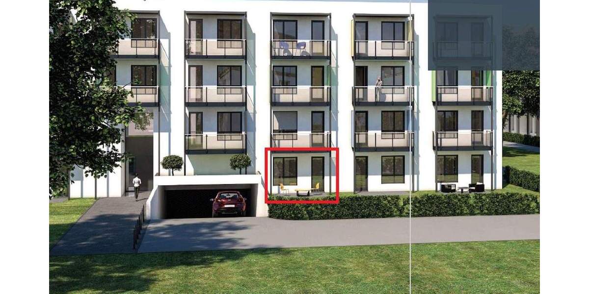 Terrassen-Apartment mit u. Einbauküche ab 01.03.2026 zu vermieten 1 zimmer