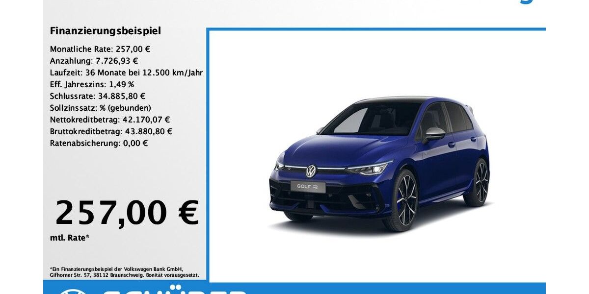 VW Golf 8.610 km 49.897 &euro; Dießen am Ammersee 86911