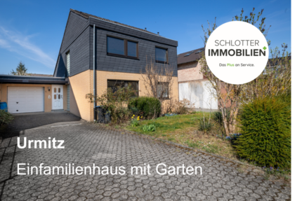 Einfamilienhaus in Urmitz mit Garten & 2x Garagen 6 zimmer