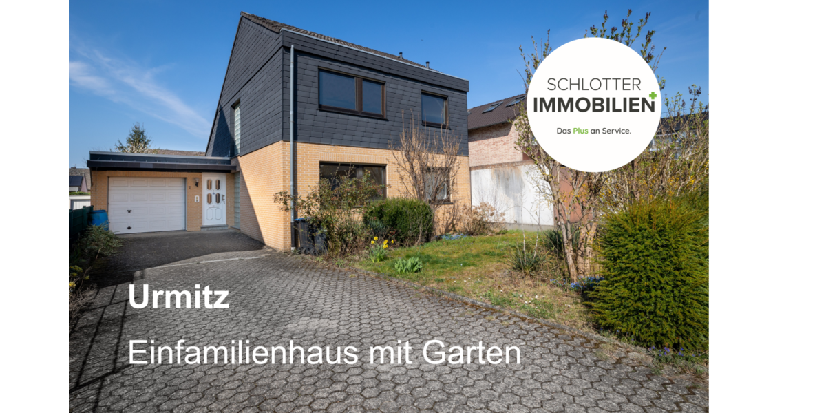 Einfamilienhaus in Urmitz mit Garten & 2x Garagen 6 zimmer