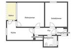 Etagenwohnung Lauf an der Pegnitz Lauf - 2 Zimmer, 57 m&sup2;, 159.000&euro; | Angebot:26688854