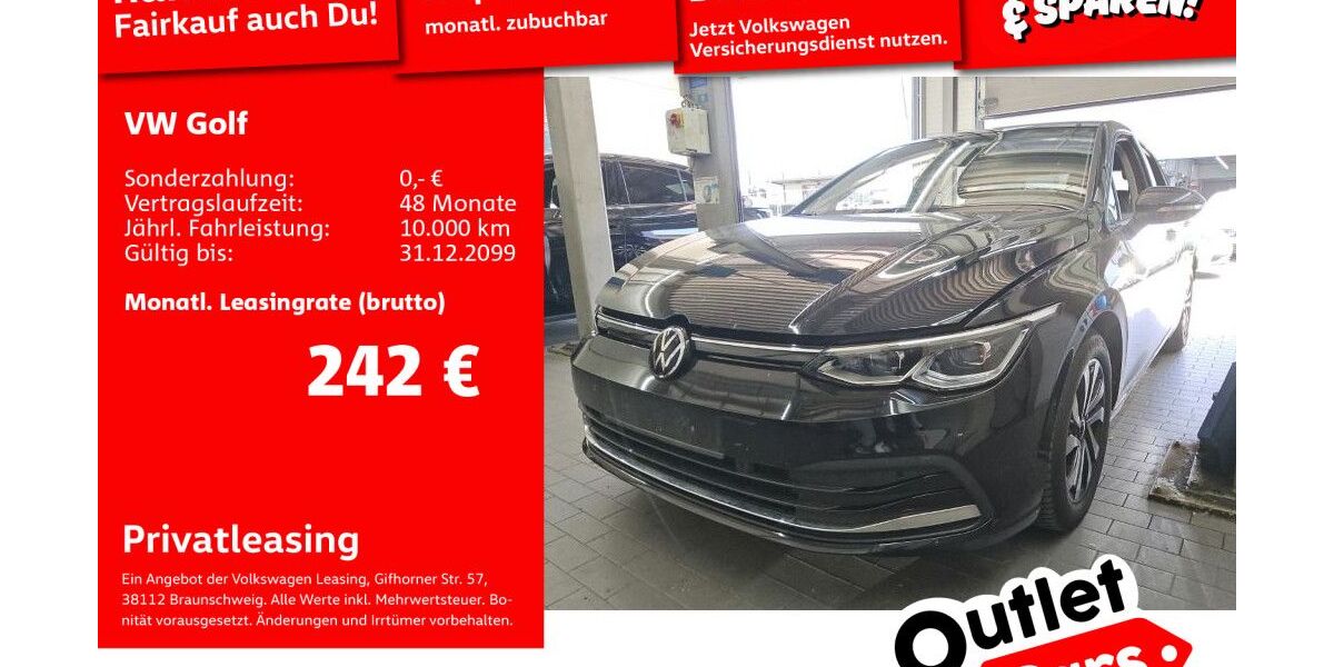VW Golf 85.311 km 21.989 &euro; Mannheim 68309