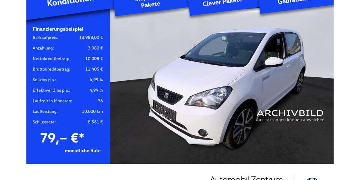 Seat Mii 18.807 km 13.988 &euro; Leverkusen 51379