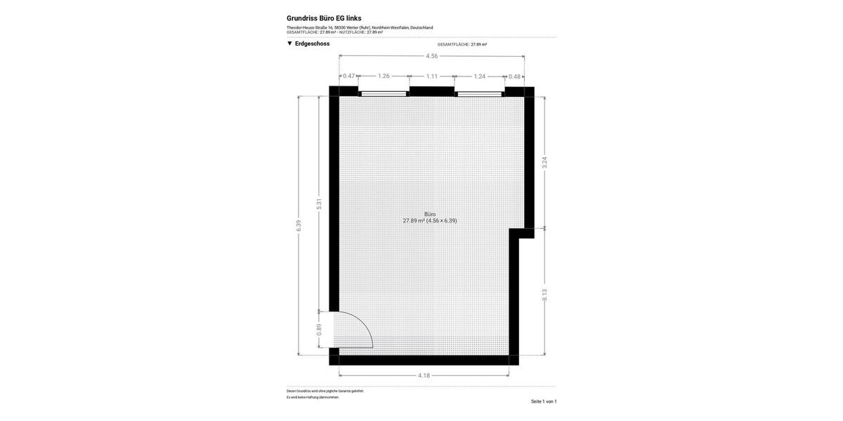Gewerbeobjekt Wetter (Ruhr) - 390&euro; | Angebot:24611758